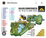 Mudmasters Haarlemmermeer 12 km 14 juni 2025, Tickets en Kaartjes, Eén persoon