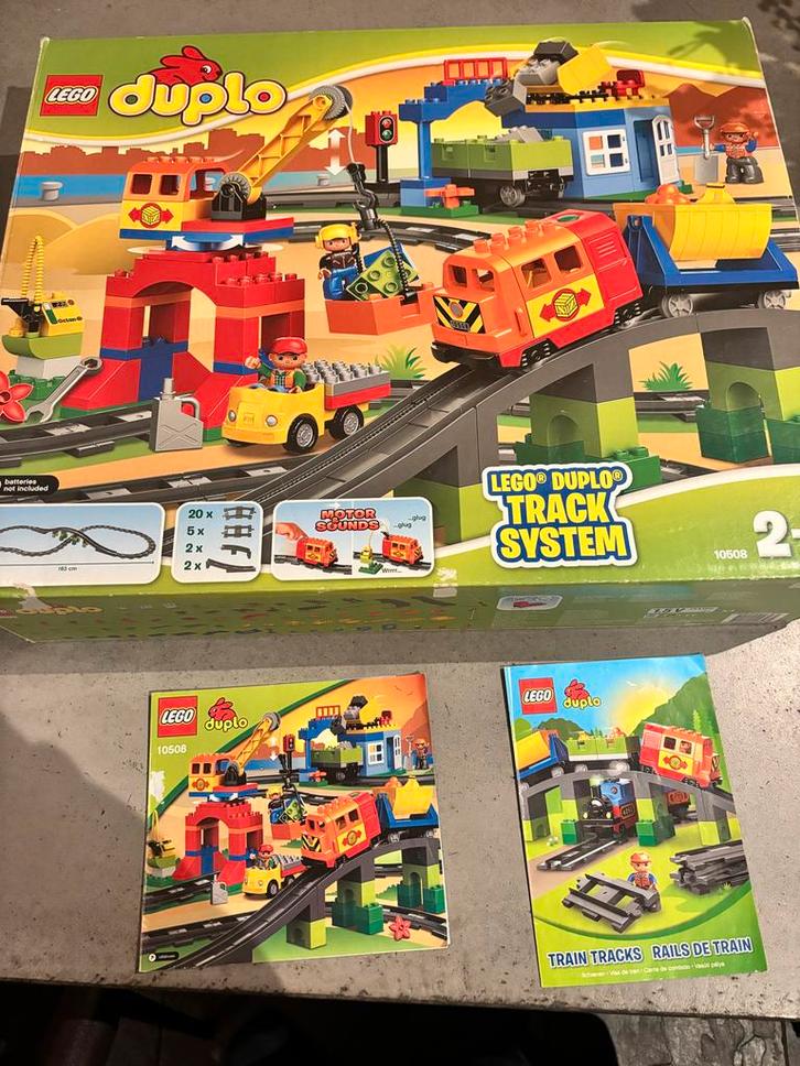 Lego Duplo Trein Set 10508 (als uitbreiding), Kinderen en Baby's, Speelgoed | Duplo en Lego, Zo goed als nieuw, Duplo, Complete set