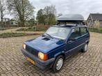 Fiat Panda 1.1 2002 Blauw, Auto's, Fiat, Voorwielaandrijving, 54 pk, Blauw, 17 €/maand