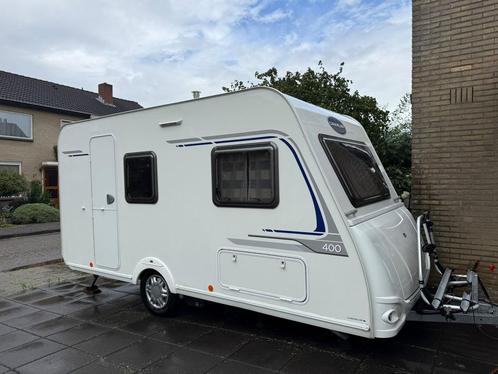 Caravelair Antares Style 400 (met extra raam), Caravans en Kamperen, Caravans, Particulier, tot en met 4, 1000 - 1250 kg, Treinzit