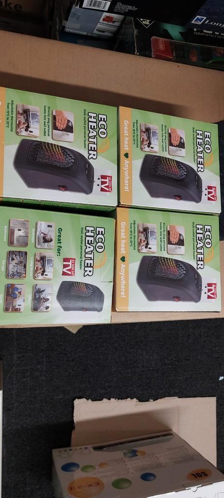 4 Eco Heater 220V - Mini Elektrische Kachel moet weg, Huis en Inrichting, Kachels, Nieuw, Vrijstaand, Overige soorten, Elektrisch