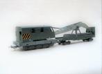 Lima Italy 4 assige railkraan + ondersteuningswagen., Gelijkstroom, Wagon, Ophalen of Verzenden, Zo goed als nieuw
