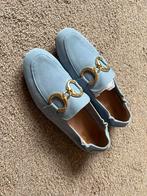 PX Suède Loafers Lichtblauw Maat 39 Nieuw!, Ophalen of Verzenden, Nieuw, Blauw, Espadrilles of Moccasins