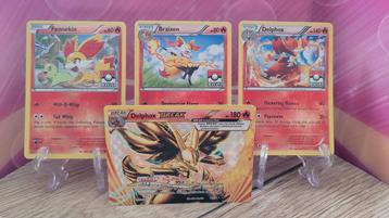 Pokémon | Fennekin, Braixen, Delphox + BREAK | Fates Collide beschikbaar voor biedingen