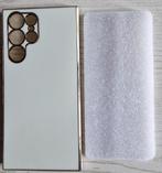 Samsung S22 ultra - Luxe cover (wit) - NIEUW, Ophalen of Verzenden, Nieuw