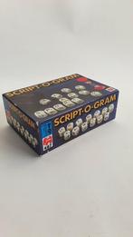 Vintage Script-O-Gram dobbelspel, compleet. 7B14, Hobby en Vrije tijd, Gezelschapsspellen | Overige, Tweedehands verkoop, Tweedehands verkoop