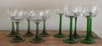 10 vintage wijnglazen, Verzamelen, Glas en Borrelglaasjes, Ophalen, Zo goed als nieuw, Overige typen