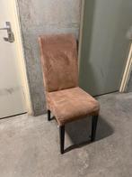 4 eetkamerstoelen bruin, Huis en Inrichting, Stoelen, Ophalen, Gebruikt, Bruin