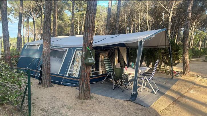 Gerjak Tago Indigo 2008 – compleet, Caravans en Kamperen, Vouwwagens, Overige merken, meer dan 6, Meerkleurig, Ophalen