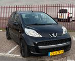 Peugeot 107 1.0 12V 5DR 2010 Zwart met Carplay, Auto's, Voorwielaandrijving, Stof, Zwart, 4 stoelen