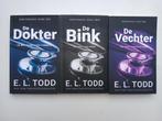 E.L Todd - De Dokter, Bink en Vechter (1 koop), Ophalen of Verzenden, Nederland