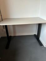 Verstelbaar Bureau - Grijs/Zwart - 70x120 cm, Huis en Inrichting, Bureaus, Ophalen of Verzenden, In hoogte verstelbaar, Zo goed als nieuw