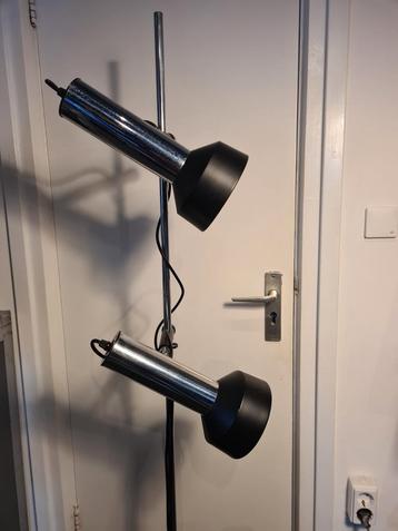 Vintage Retro staande lamp, 2 spots beschikbaar voor biedingen