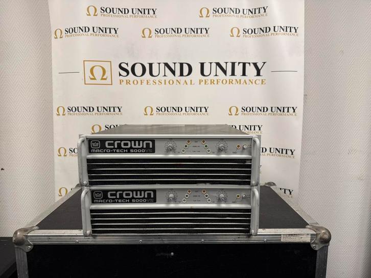 Crown Macro-Tech MA5000VZ 2x2000W/4ohm, Audio, Tv en Foto, Luidsprekers, Zo goed als nieuw, 120 watt of meer, Overige merken, Ophalen