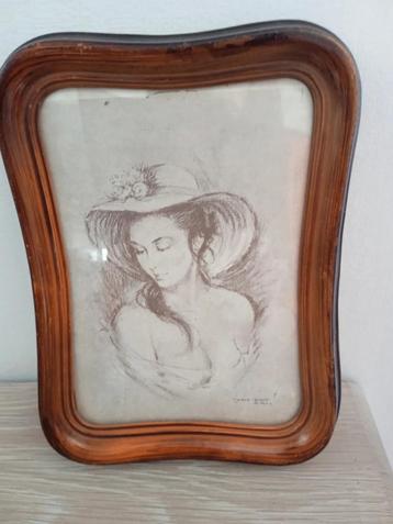 vintage fotolijst beschikbaar voor biedingen