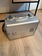 Aluminium Beautycase/gereedschapskoffer, Ophalen, Gebruikt, Grijs, Hardcase
