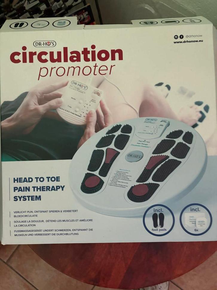 Pijntherapie voor voeten en benen - Circulation Promoter, Sport en Fitness, Massageproducten, Zo goed als nieuw, Apparaat, Ophalen of Verzenden