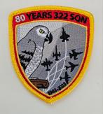 322 Squadron 80 Jaar Jubileum Patch, Ophalen of Verzenden, Gebruikt