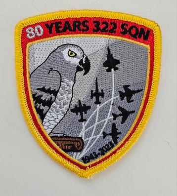 322 Squadron 80 Jaar Jubileum Patch beschikbaar voor biedingen