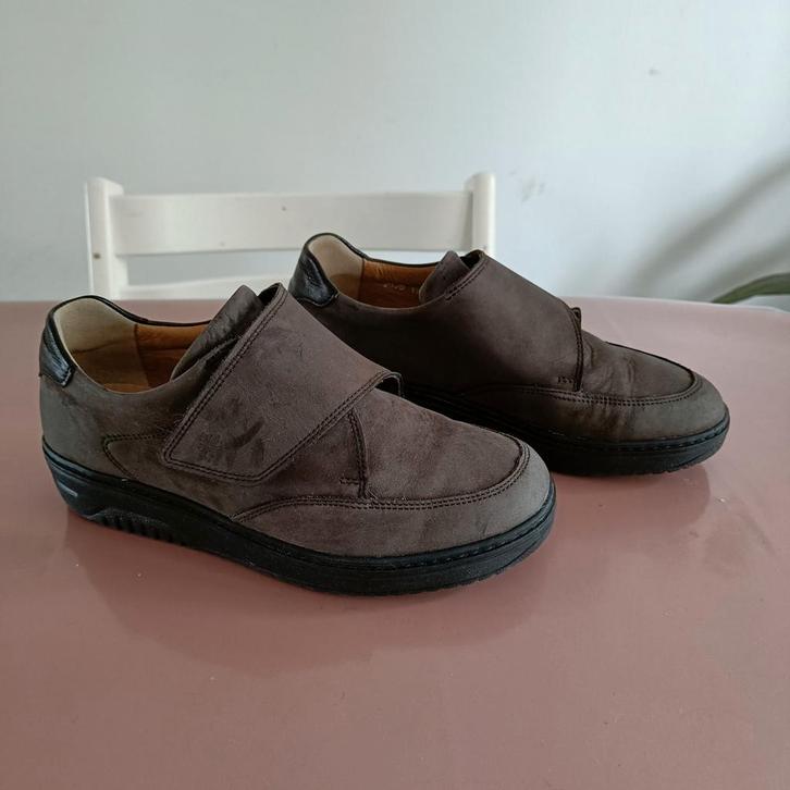 Hartjes Schoenen met Klittenband, Kleding | Dames, Schoenen, Zo goed als nieuw, Overige typen, Grijs, Ophalen of Verzenden