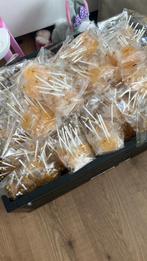 Honinglollys ambachtelijk gemaakt. met houten stokje