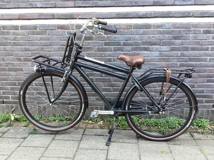 Fiets jongens Popal frame 50 cm, wieldiameter 70 cm., Fietsen en Brommers, Fietsen | Jongens, Gebruikt, 20 inch, Handrem, Versnellingen