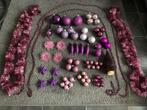 Kerstballen assortiment paars, Diversen, Kerst, Ophalen, Zo goed als nieuw