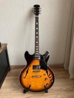 SIRE LARRY CARLTON H7 vintage sunburst + koffer, Ophalen, Zo goed als nieuw, Semi-solid body, Overige merken
