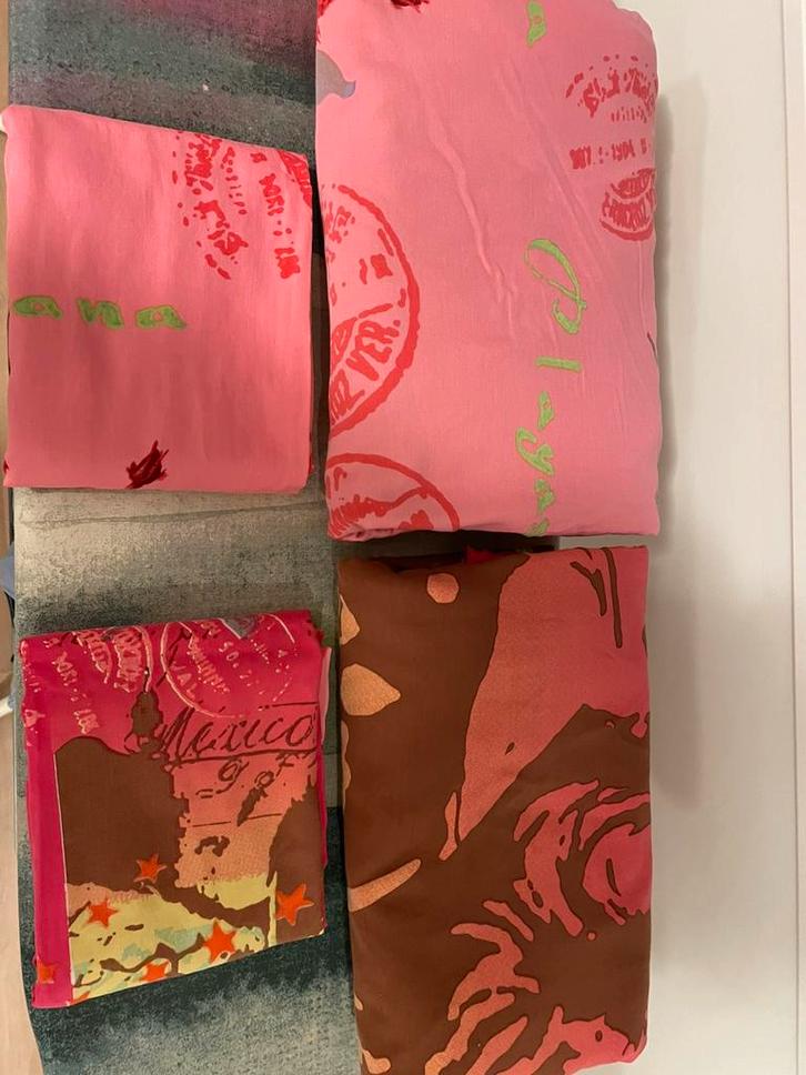 2 x Essenza 1 persoons dekbedhoes, Huis en Inrichting, Slaapkamer | Beddengoed, Zo goed als nieuw, Deken of Dekbed, Eenpersoons