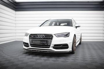 Voorlip sideskirt diffuser spoiler - S3 A3 S-line 8V 13-16 beschikbaar voor biedingen