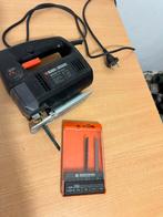Decoupeerzaag Black & Decker + Zaagbladen, Doe-het-zelf en Verbouw, Gereedschap | Zaagmachines, Decoupeerzaag, Ophalen of Verzenden