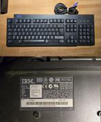 Retro keyboard PS2/USB wit/zwart, Computers en Software, Toetsenborden, Gebruikt, Ophalen of Verzenden, Qwerty, IBM