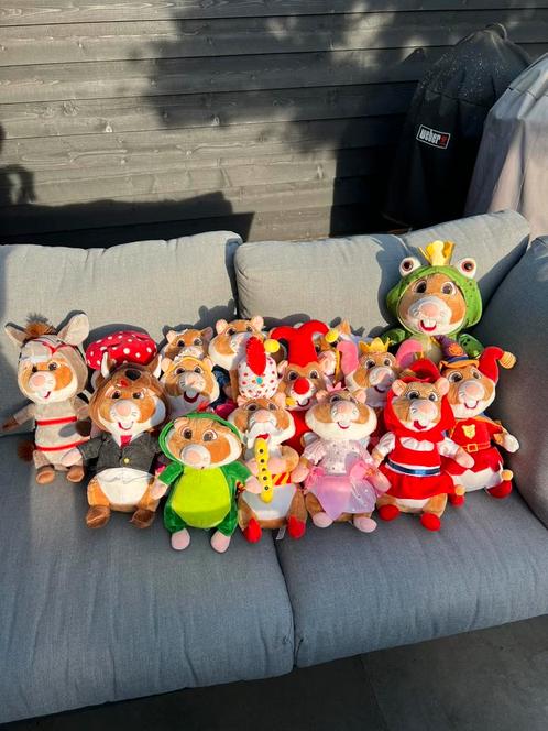 Efteling hamsters COMPLEET 2020-2024, Verzamelen, Efteling, Zo goed als nieuw, Overige typen, Ophalen