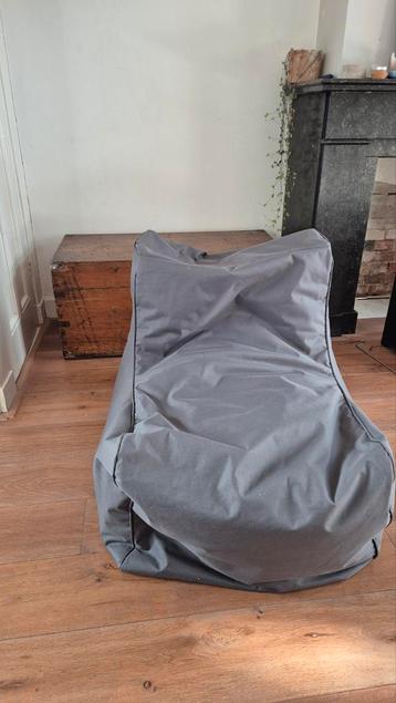 Zitzak Loungestoel - Lebel Antraciet 80x60x65cm beschikbaar voor biedingen