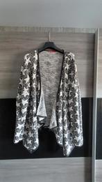 ZGAN EDC los zittend sterren vest/tuniek maat s ., Ophalen of Verzenden, Zo goed als nieuw, Maat 36 (S), Zwart