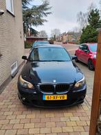 BMW 5-Serie 4.8 I 550 AUT 2007 Zwart, Auto's, Automaat, Achterwielaandrijving, Blauw, 4799 cc
