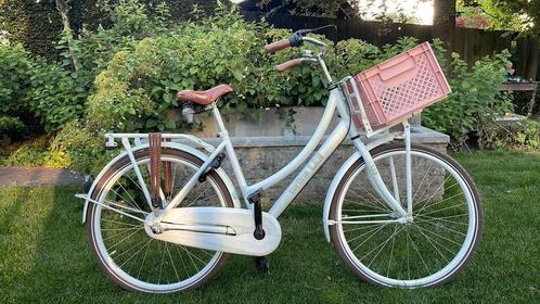 CORTINA U4 mini transportfiets 26 inch oud-roze krat, Fietsen en Brommers, Fietsen | Meisjes, Zo goed als nieuw, 26 inch of meer