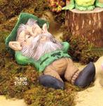 Kabouter Snoozer in biscuit keramiek, Ophalen of Verzenden, Nieuw