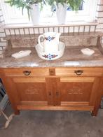 Antieke Commode met Bed, Ophalen, Rechthoekig, 100 tot 150 cm, Minder dan 100 cm