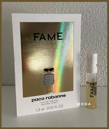 Fame parfum sample proefje tester monster beschikbaar voor biedingen