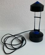 Brilliant Vintage Bureaulamp (G19647 / 20W, zwart/blauw), 50 tot 75 cm, Memphis Milano / Scandic / Nordic, Ophalen of Verzenden