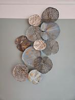 Metalen Wanddecoratie - Bladeren Design, Ophalen, Zo goed als nieuw
