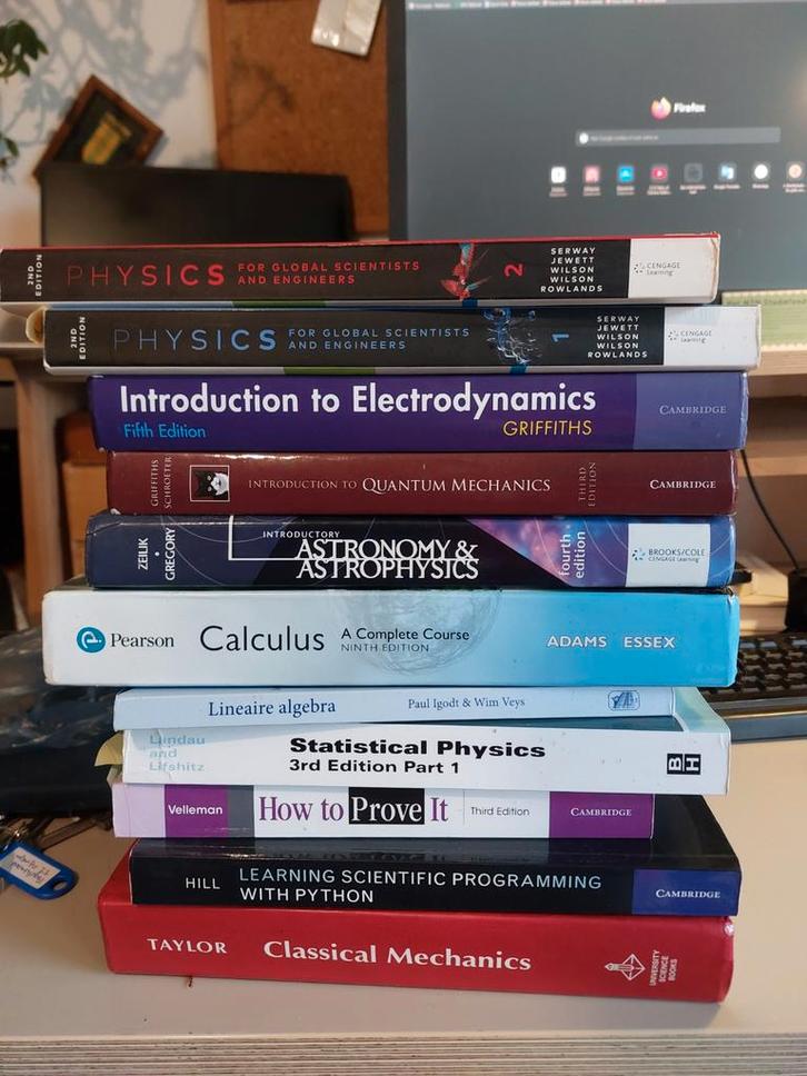 Natuurkunde Studieboeken Pakket, Boeken, Studieboeken en Cursussen, HBO, Beta, Ophalen of Verzenden