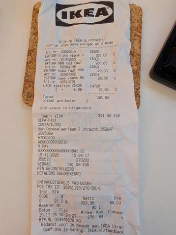 Ikea Ektorp fauteuil + hocker: groen (nieuw) - afbeelding 3