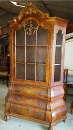 Barok Buikkast met Glasdeuren en Laden, Ophalen