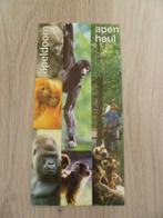 Apenheul. Apeldoorn. Folder van 1993. (Voor je verzameling?), Ophalen of Verzenden, Zo goed als nieuw, Folder