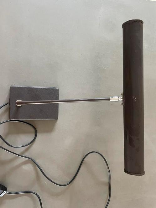 Vintage Pianolamp Anvia, Huis en Inrichting, Lampen | Wandlampen, Gebruikt, Metaal, Ophalen of Verzenden