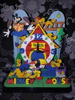 Unieke Disney Mickey Mouse kinder klok - Bewegende elementen, Ophalen of Verzenden