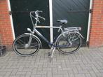 gazelle,zgan,8 versn,61 cm,nwe banden,naafdyn,vering,alu,rvs, Ophalen, Versnellingen, Zo goed als nieuw, 61 tot 65 cm