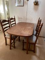 Eethoek eiken, Huis en Inrichting, Complete eetkamers, Ophalen, Gebruikt